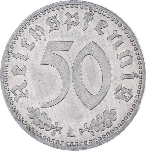 Obverse 50 Reichspfennig 1943 A "Type 1939-1944" -  Coin Value - Germany, Third Reich