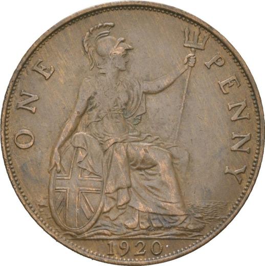 Reverse Penny 1920 "Type 1911-1936" -  Coin Value - United Kingdom, George V