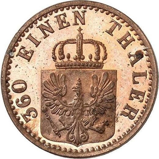 Obverse 1 Pfennig 1870 A -  Coin Value - Prussia, William I