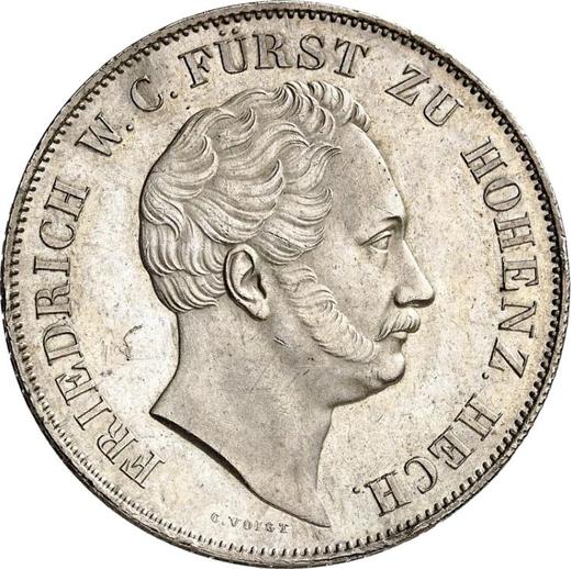 Obverse 2 Gulden 1847 - Silver Coin Value - Hohenzollern-Hechingen, Constantine