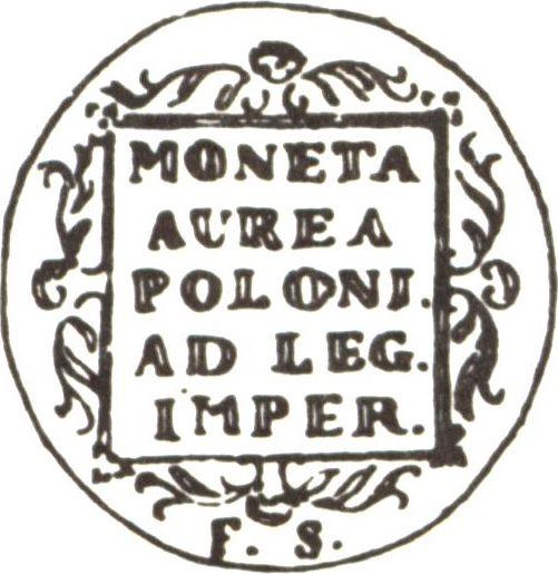 Reverse Ducat 1767 FS "King figure" - Gold Coin Value - Poland, Stanislaus II Augustus