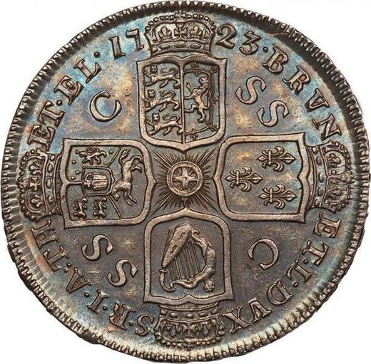 Reverse Halfcrown 1723 "SS" and "C" in angles - Silver Coin Value - United Kingdom, George I