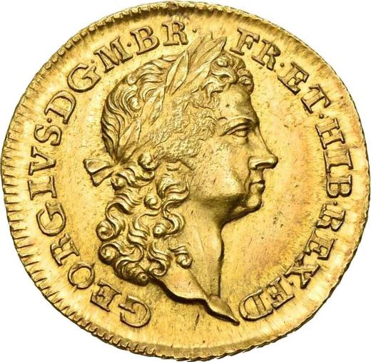 Avers Probe 1 Guinee 1727 - Goldmünze Wert - Großbritannien, Georg I