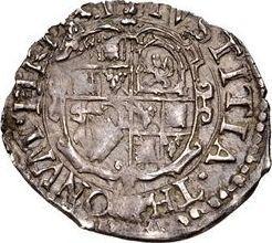 Revers 1 Penny Ohne jahr (1625-1642) "Dritter Porträttyp" Ohne Umriss - Silbermünze Wert - Großbritannien, Karl I