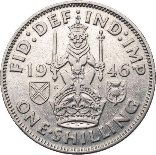 Reverse Shilling 1946 "Type 1937-1946" - Silver Coin Value - United Kingdom, George VI
