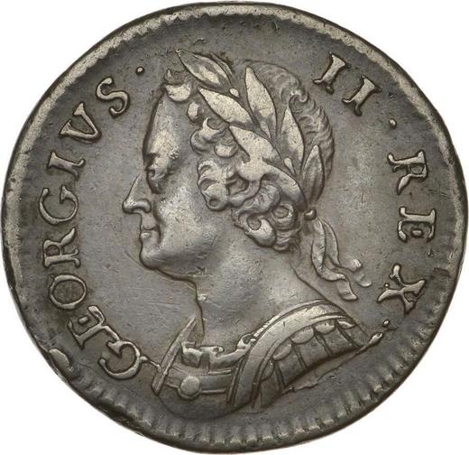 Obverse Farthing 1746 "Old Head" -  Coin Value - United Kingdom, George II