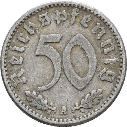 Anverso 50 Reichspfennigs 1940 A "Tipo 1939-1944" - valor de la moneda  - Alemania, Alemania nazi