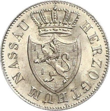 Obverse 3 Kreuzer 1832 - Silver Coin Value - Nassau, William