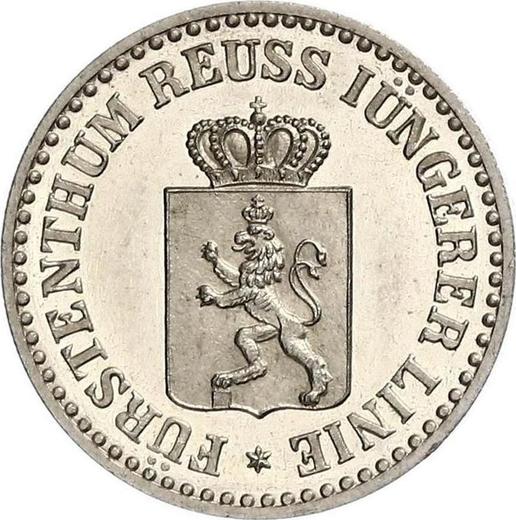 Obverse Silber Groschen 1855 A - Silver Coin Value - Reuss-Schleiz, Heinrich LXVII
