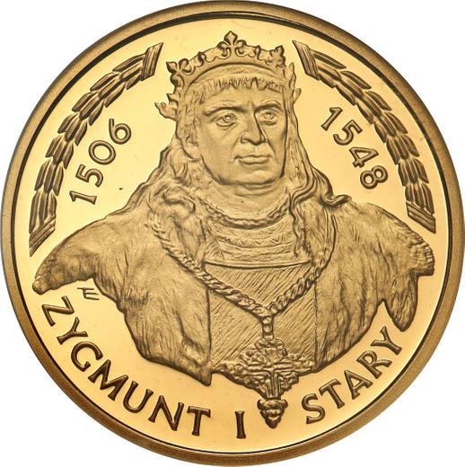 Reverse 100 Zlotych 2004 MW ET "Sigismund I the Old" - Gold Coin Value - Poland, III Republic after denomination