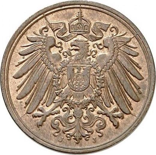 Reverse 1 Pfennig 1898 J "Type 1890-1916" - Coin Value - Germany, German Empire