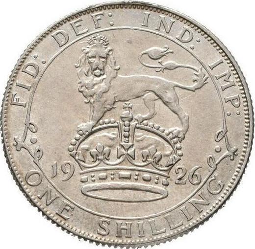Reverse Shilling 1926 - Silver Coin Value - United Kingdom, George V