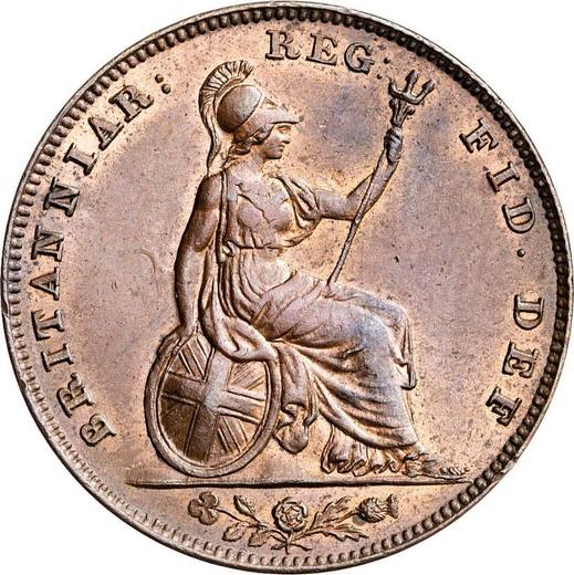 Reverse Farthing 1839 WW - Coin Value - United Kingdom, Victoria