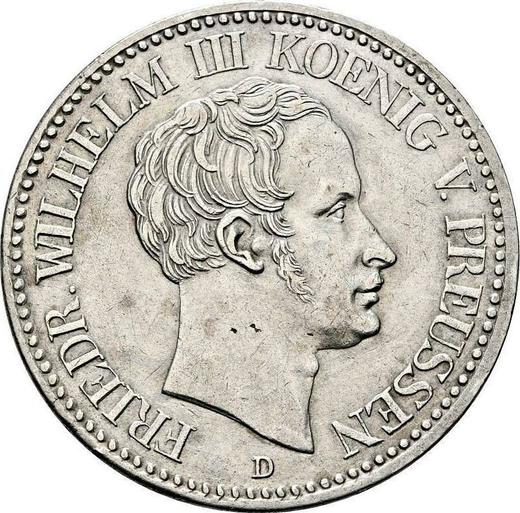Obverse Thaler 1824 D - Silver Coin Value - Prussia, Frederick William III