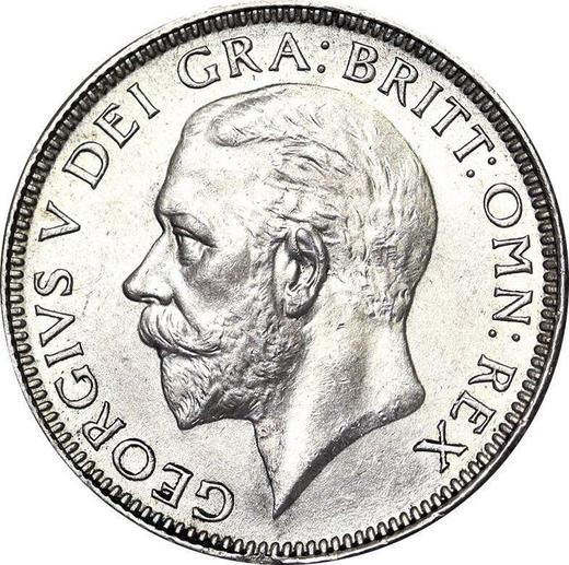 Avers 1 Schilling 1927 "Typ 1920-1927" - Silbermünze Wert - Großbritannien, Georg V