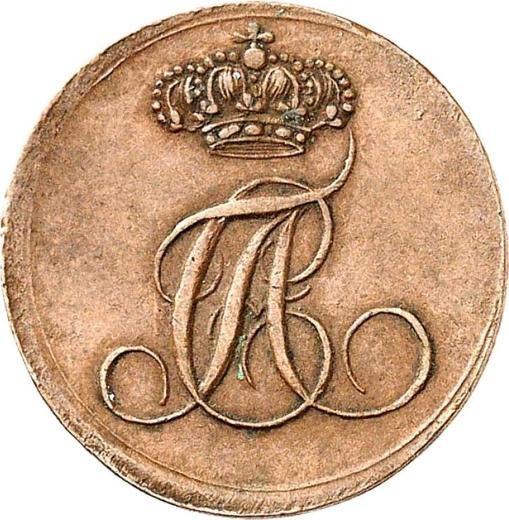Obverse 1 Pfennig 1823 -  Coin Value - Anhalt-Bernburg, Alexius Frederick Christian