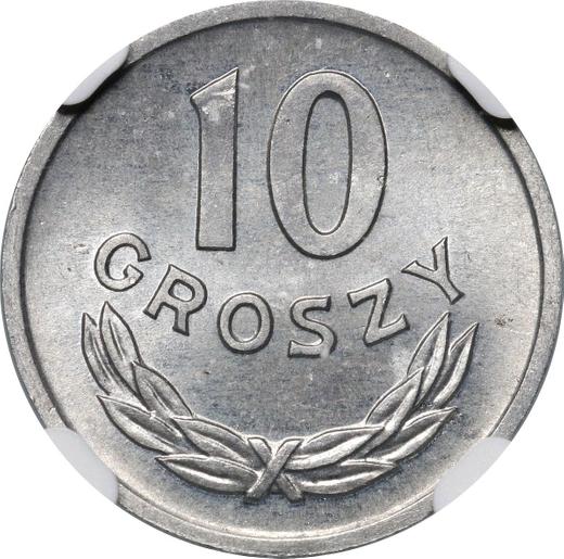 Reverse 10 Groszy 1962 -  Coin Value - Poland, Peoples Republic