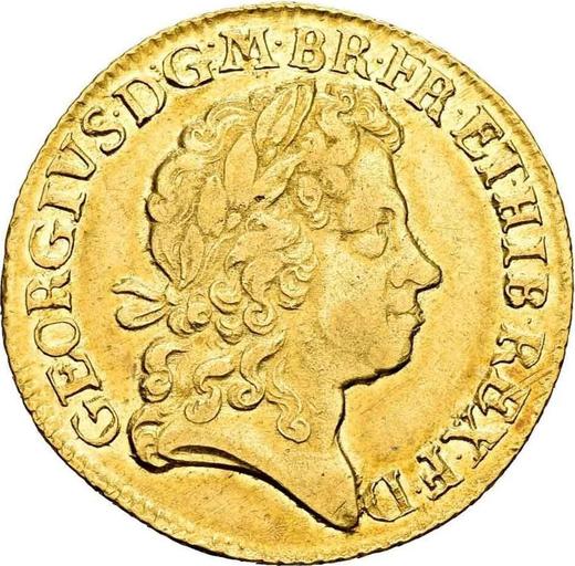 Obverse Guinea 1723 "Fourth laureate bust" - Gold Coin Value - United Kingdom, George I