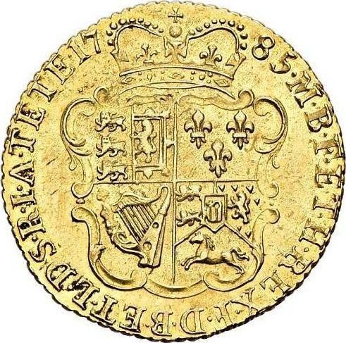 Reverse Half Guinea 1785 "Fourth laureate bust" - Gold Coin Value - United Kingdom, George III