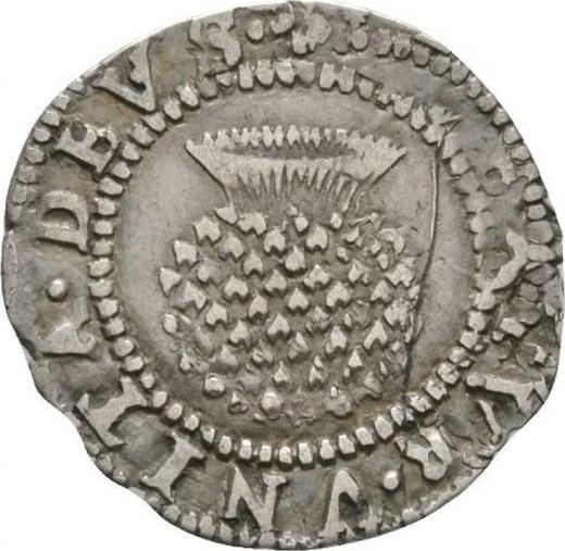 Reverso Penique Sin fecha (1604-1619) "Segunda acuñación" - valor de la moneda de plata - Gran Bretaña, Jacobo I