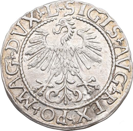 Obverse 1/2 Grosz 1561 "Lithuania" - Silver Coin Value - Poland, Sigismund II Augustus