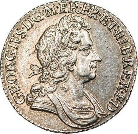 Obverse Shilling 1723 "First draped bust" - Silver Coin Value - United Kingdom, George I