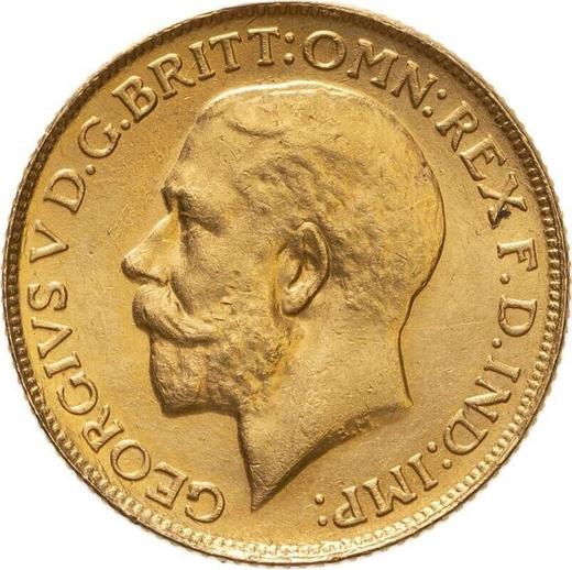 Obverse Sovereign 1926 SA - Gold Coin Value - RSA, George V