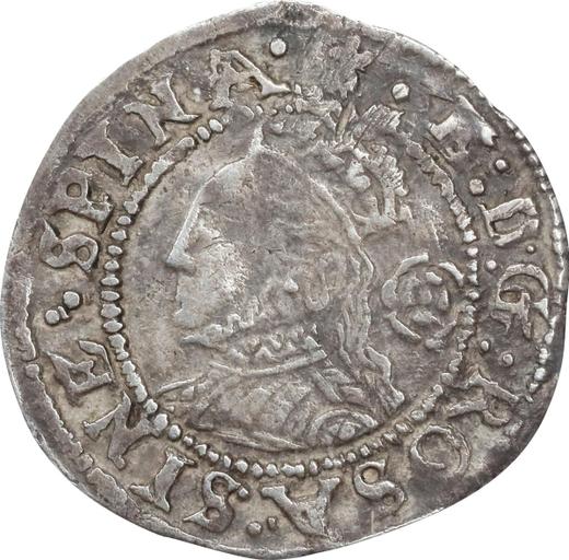 Obverse 1 1/2 Pence 1572 "Third issues" - Silver Coin Value - United Kingdom, Elizabeth I
