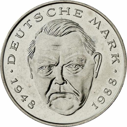 Avers 2 Mark 1998 D "Ludwig Erhard" - Münze Wert - Deutschland, BRD