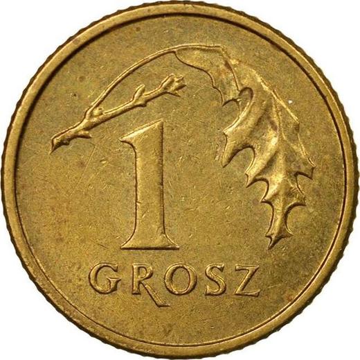 Reverso 1 grosz 2000 MW - valor de la moneda  - Polonia, República moderna