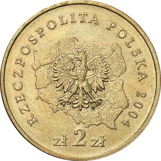 Obverse 2 Zlote 2004 MW "Masovian Voivodeship" -  Coin Value - Poland, III Republic after denomination