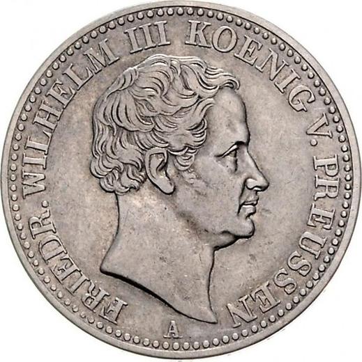 Obverse Thaler 1839 A "Mining" - Silver Coin Value - Prussia, Frederick William III
