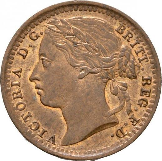 Avers 1/3 Farthing 1881 - Münze Wert - Großbritannien, Victoria