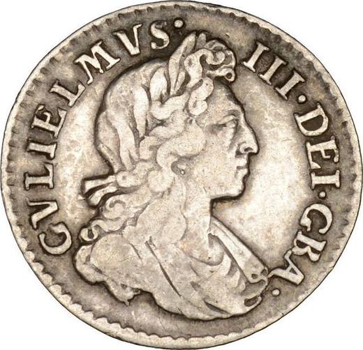 Obverse Threepence 1701 - Silver Coin Value - United Kingdom, William III