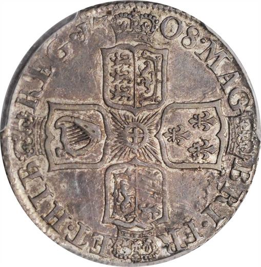 Reverse Shilling 1708 E "Second draped bust" - Silver Coin Value - United Kingdom, Anne