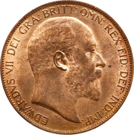 Obverse Penny 1905 "Type 1902-1910" -  Coin Value - United Kingdom, Edward VII
