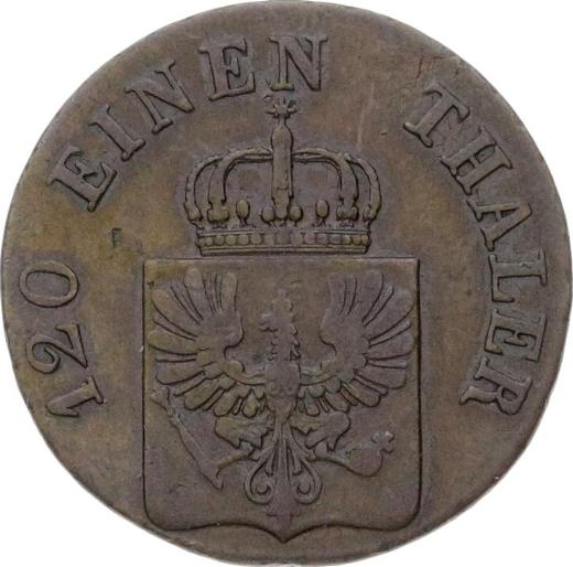 Obverse 3 Pfennig 1843 A - Coin Value - Prussia, Frederick William IV