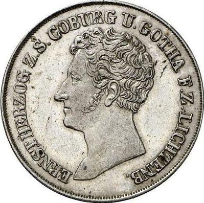 Obverse 10 Kreuzer 1832 - Silver Coin Value - Saxe-Coburg and Gotha, Ernest I
