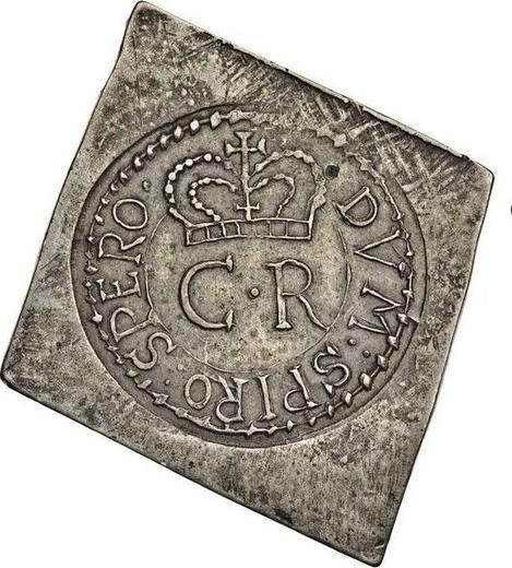 Аверс монеты - 2 шиллинга 1648 года - цена серебряной монеты - Великобритания, Карл I