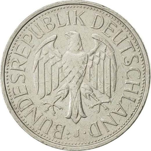 Reverse 1 Mark 1982 J - Coin Value - Germany, FRG