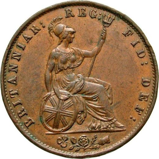 Reverse Farthing 1854 WW -  Coin Value - United Kingdom, Victoria