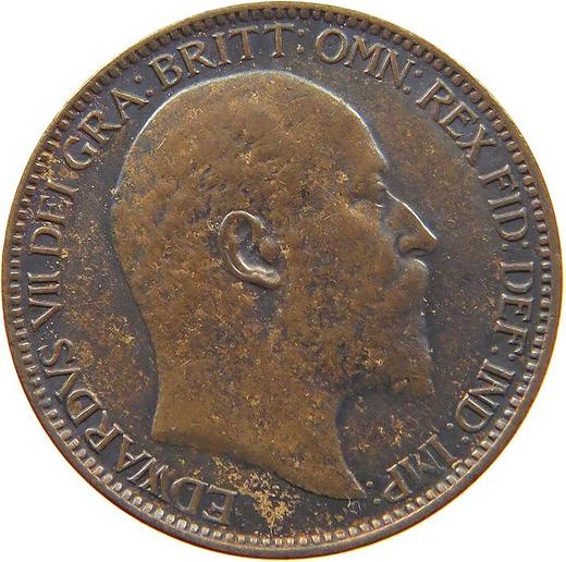 Obverse Farthing 1910 - Coin Value - United Kingdom, Edward VII