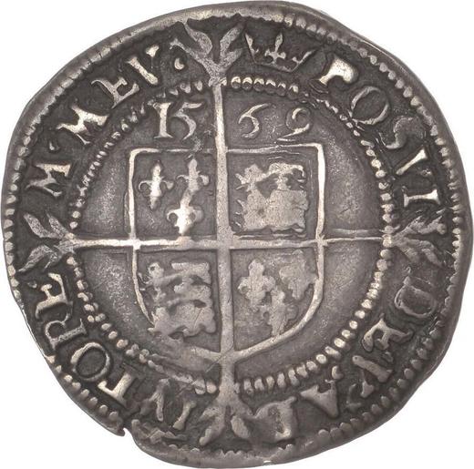 Reverse Threepence 1569 "Third issues" - Silver Coin Value - United Kingdom, Elizabeth I