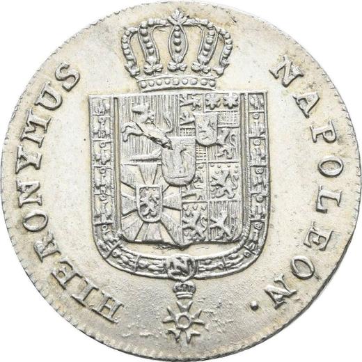 Obverse 1/6 Thaler 1810 B "Type 1808-1813" - Silver Coin Value - Westphalia, Jérôme Napoléon