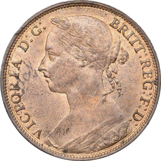 Avers 1 Penny 1888 - Münze Wert - Großbritannien, Victoria