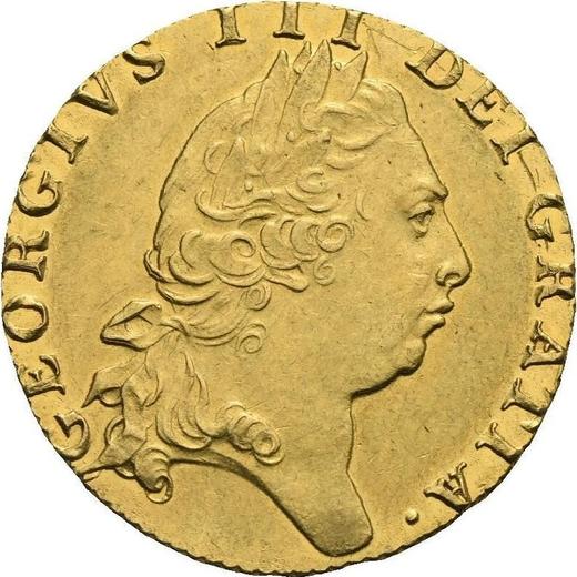 Obverse Guinea 1798 "Spade" - Gold Coin Value - United Kingdom, George III