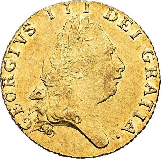 Avers 1/2 Guinee 1796 "Spaten" - Goldmünze Wert - Großbritannien, Georg III