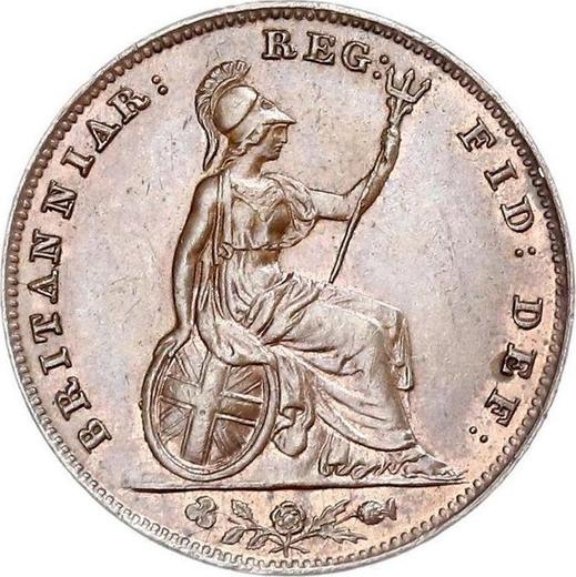 Reverse Farthing 1858 WW - Coin Value - United Kingdom, Victoria