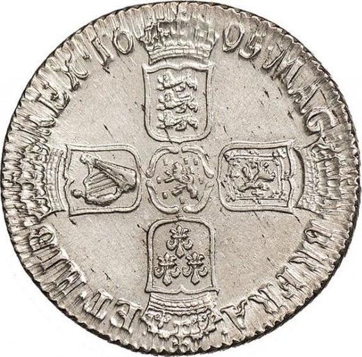 Reverse Shilling 1695 "First laureated bust" - Silver Coin Value - United Kingdom, William III