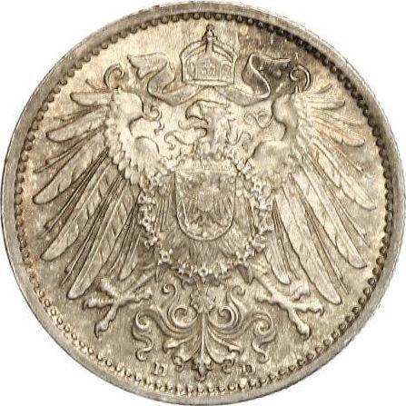Revers 1 Mark 1904 D "Typ 1891-1916" - Silbermünze Wert - Deutschland, Deutsches Kaiserreich
